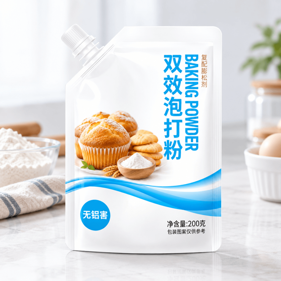 Customized baking powder retail pack